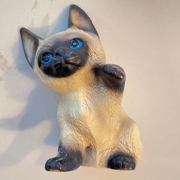 VTG Set of SIAMESE CAT figurines by Harvey Knox made in Japan - Picture 3 of 6